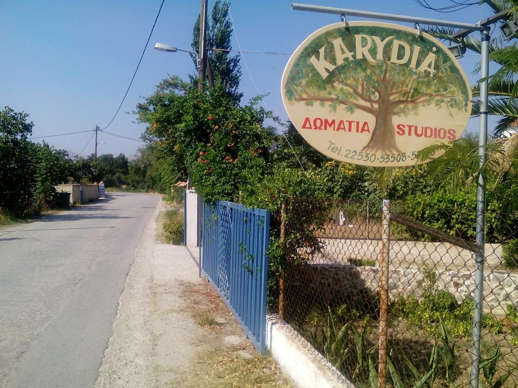 Guesthouse Karidia Skala Eresou Buitenkant foto